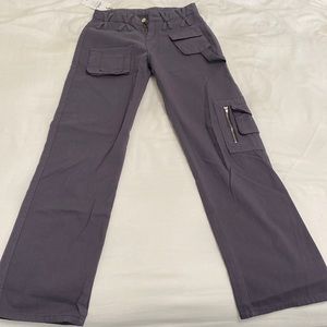 Emminol Cargo Pants Dark Purple